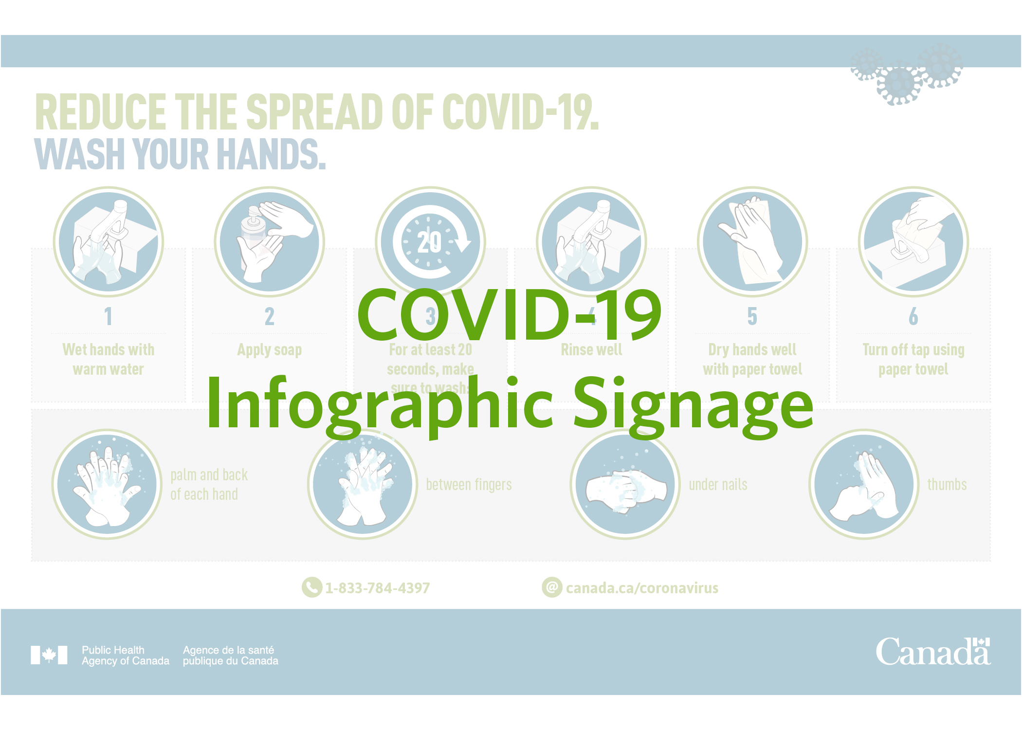 COVID-19 Infographic Signage