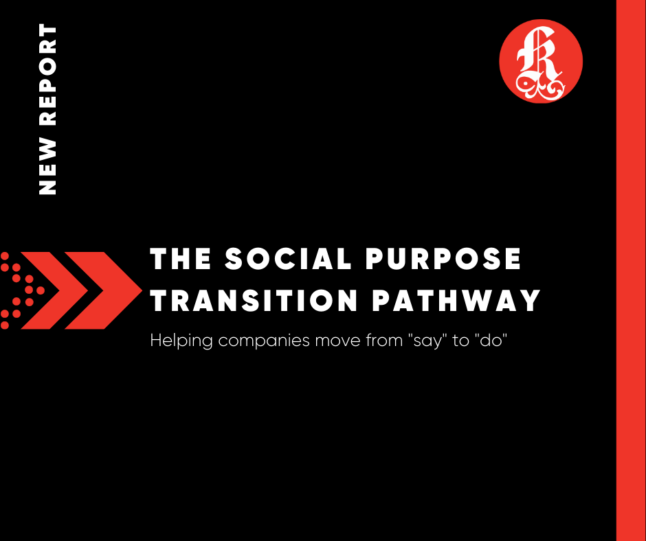 The Social Purpose transition pathway report