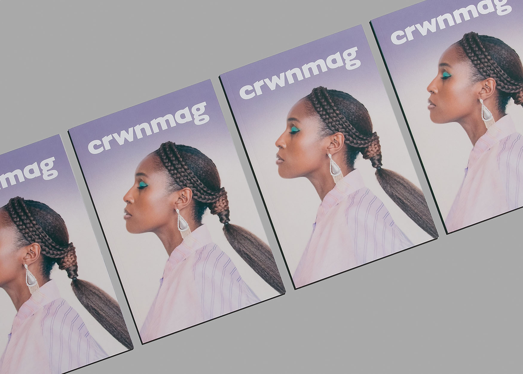 copies of crownmag in a row.